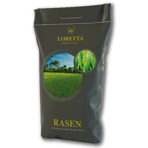 Loretta Trocken-Rasen Premium 10 kg Rasensamen Qualitätssamen Keimgarantie