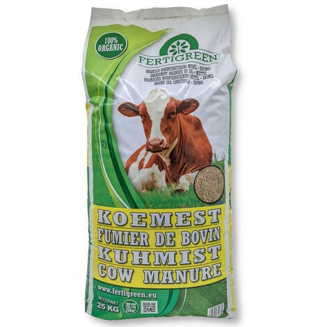 Fertigreen Kuhmist Rinderdung 25 kg Universaldünger Gemüsedünger Rasendünger