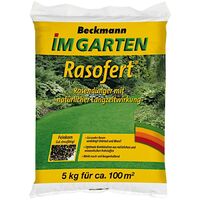 Beckmann Rasofert® Rasendünger 5 kg Langzeitwirkung Depotwirkung Schnellwirkung