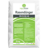 Agrarshop Rasendünger 20+5+8(+4) mit LZW 25 kg Lanzeitdünger Startdünger