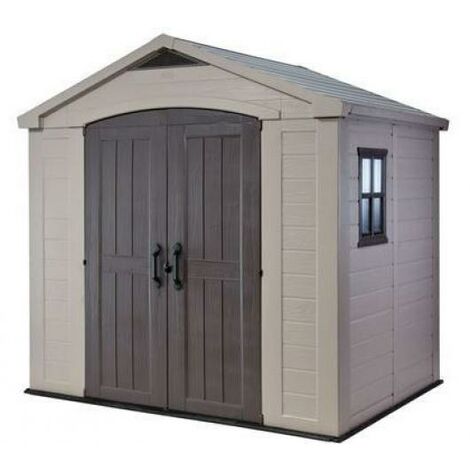 Caseta Cobertizo Resina Jardin Factor 8X6 Keter