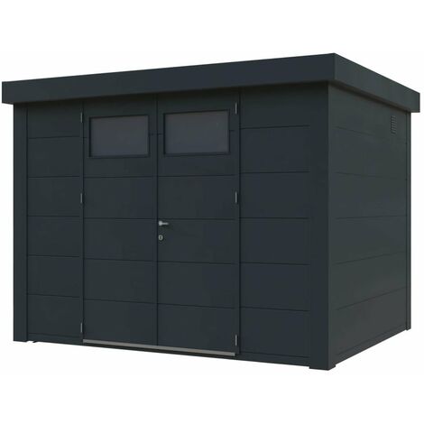 Caseta Metalica Jardin Novo Habitat Nh7 Antracita