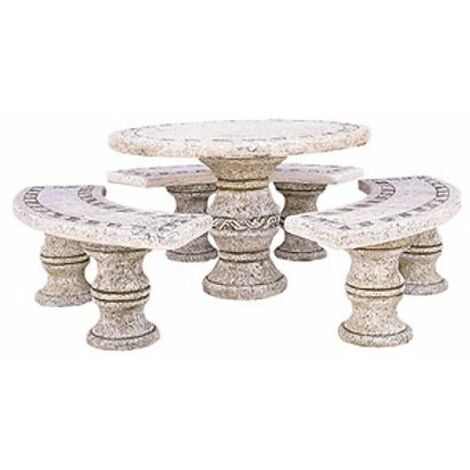 Comedor Piedra Jardin Circular Venecia