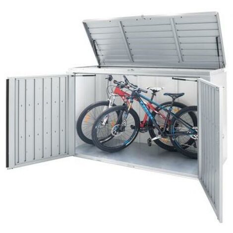 ARCON BAUL METALICO HIGHBOARD 200 BIOHORT COLOR PLATA METALIZADA