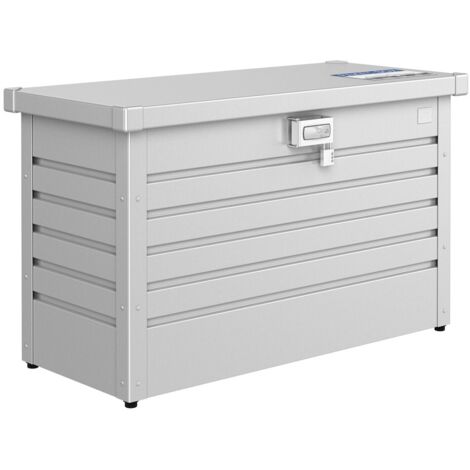 ARCON DE OCIO 160 BIOHORT METALICO COLOR PLATA METALIZADA