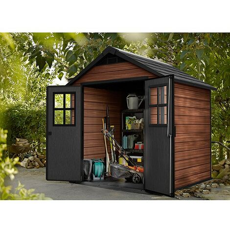 CASETA COBERTIZO JARDIN RESINA NEWTON 759 KETER