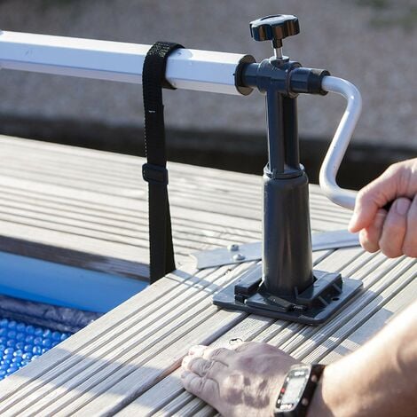 ENRROLLADOR DE CUBIERTAS PISCINAS GRE ELEVADAS BASIC