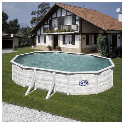 PISCINA GRE FINLANDIA 730X375X120 ASPECTO NORDICO