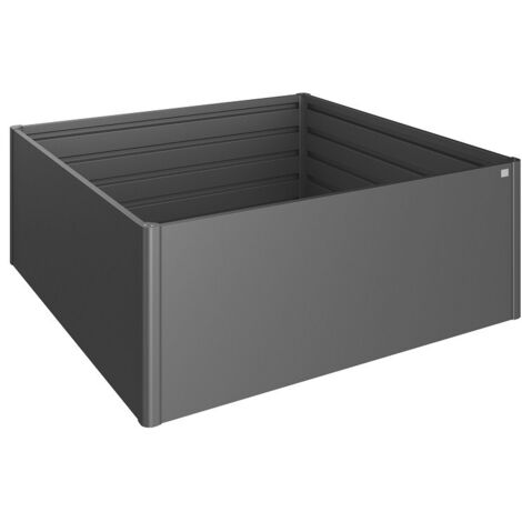 HUERTO URBANO METALICO DE BIOHORT 1.5 X 1,5 COLOR GRIS OSCURO METALICO