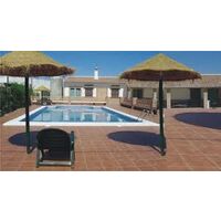 PARASOL SOMBRILLA DE ESPARTO 2.40 MTS PARA JARDIN,,PLAYA Y PISCINA