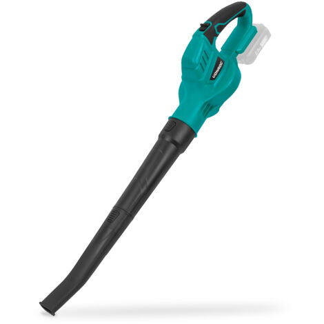 Vonroc – Souffleur de feuilles sans fil 20V – Vitesse d'air 180 km/h – 2 vitesses pour feuilles humides et sèches – Léger et ergonomique