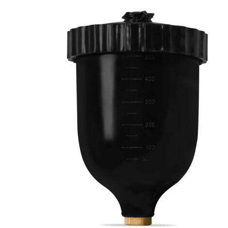 VONROC Gobelet à peinture - 600ml pour pistolet à peinture PRO SG504CA (1/3)
