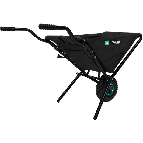 Gardebruk Chariot Jardin 300 Kg - Benne Basculante 75 L, 4 Pneus Gonflables Tout-Terrain