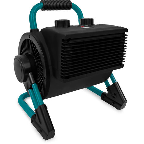 Vonroc – Radiateur soufflant céramique 2000W inclinable 90° – Débit d'air 171m³/h – Pour pièces jusqu'à 20m² – Protection anti-surchauffe (1/5)