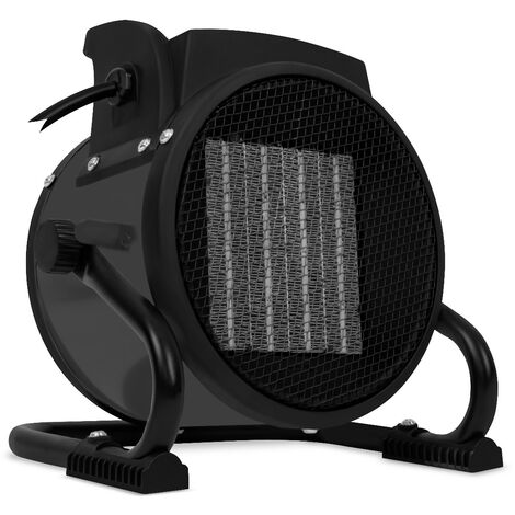 Vonroc – Radiateur soufflant électrique 2000W – 3 fonctions chauffage et ventilateur – Revêtement céramique – Chauffe jusqu'à 20m² – Tension 220-240V (1/7)