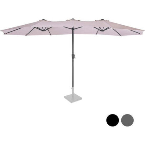 VONROC Parasol Iseo 460x270cm - Parasol Premium  Beige