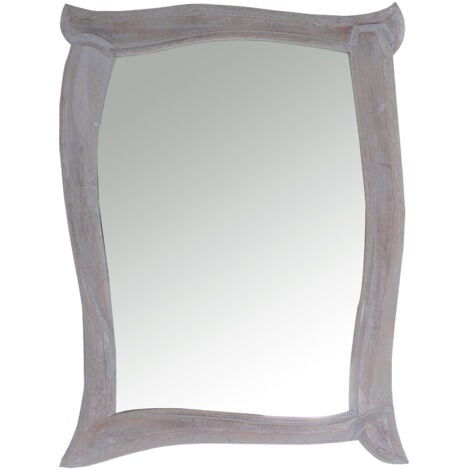 vidaXL Armadio Portagioie con Specchio a Muro Bianco 30x8,5x90 cm - vidaXL  - Idee regalo