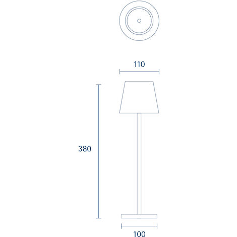 (nicht Carleen für schwarz geeignet 100cm BRILLIANT Normallampen Außenstandleuchte 1x E27, 60W, enthalten) A60,