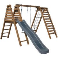 Aire de jeux pour enfants avec toboggan Isis
