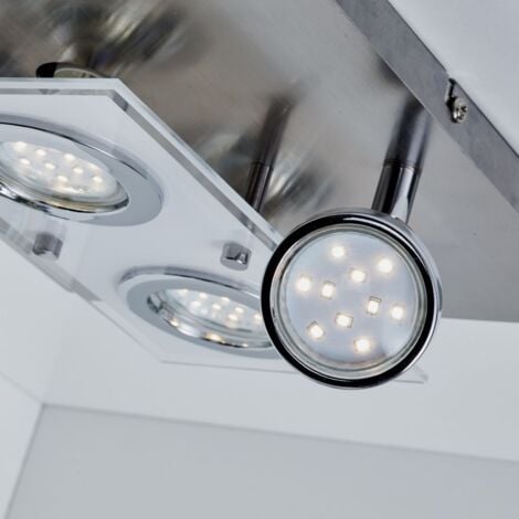 Plafonnier LED spots plafond lampe luminaire salon chambre lustre