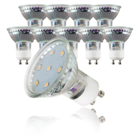 Ampoule LED GU10 5W COB Aluminium 75° (Dimmable en option) Miidex