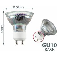 Ampoule LED GU10 lampe à économie d'énergie 5 Watt ampoule set a 5