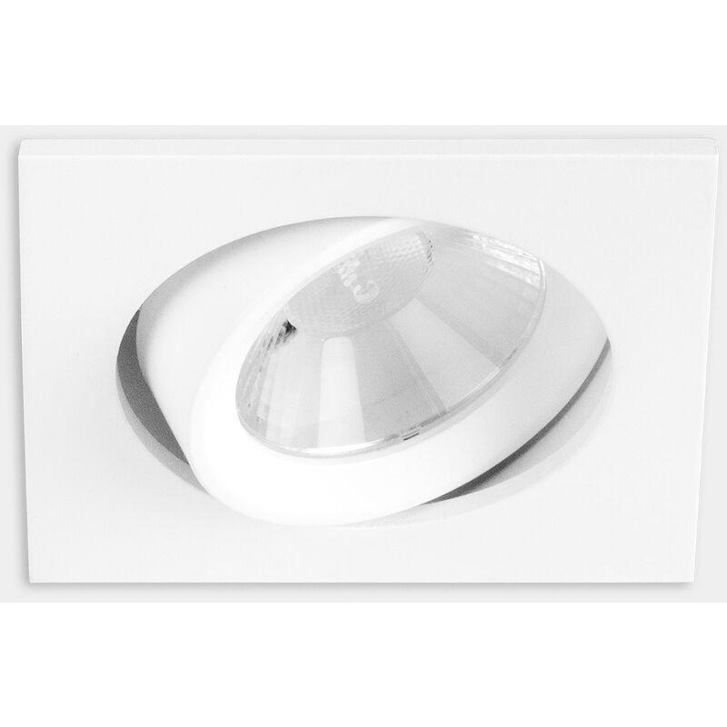 DOWNLIGHT PLAY FLAT SQUARE ADJUSTABLE 0 BLANCO IP23 Ledsc4 Technical