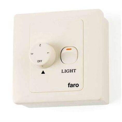 Faro Faro 33928 Abs Regulador De Velocidad Montado En La Pared