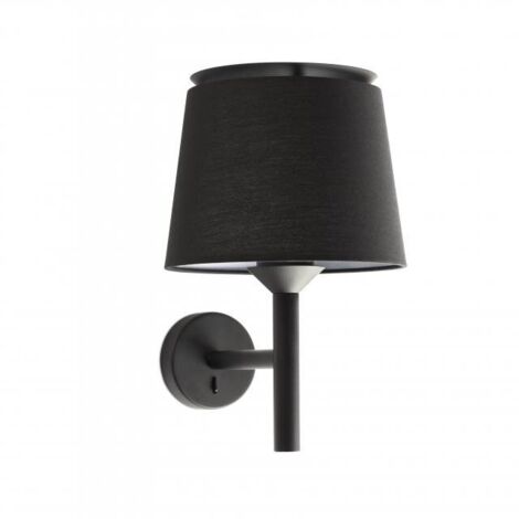 SAVOY Aplique de pared negra/negra 20301-93