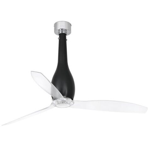 Faro 32003 Ventilador De Techo Sin Luz Motor Dc Diámetro 128 Cm Mando a Distancia Negro Mate (1/5)