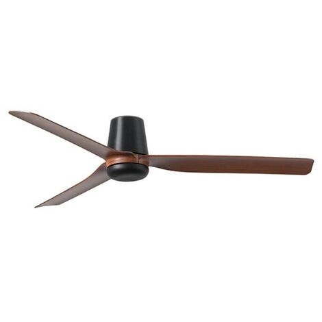 Punt Tub m Ø1300mm Negro 3 Palas Nogal Cm 132x132x20,7 Faro Faro 33831