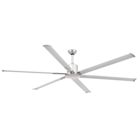 Faro ANDROS Ventilador de techo de 6 aspas gris anodizado (1/5)
