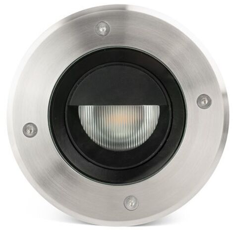 Faro GEISER Aplique empotrable de exterior 18cm inoxidable satinado 3000K IP67