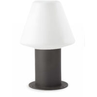 Faro Mistu Lámpara de pedestal para exterior gris oscuro, 1x E27 IP44