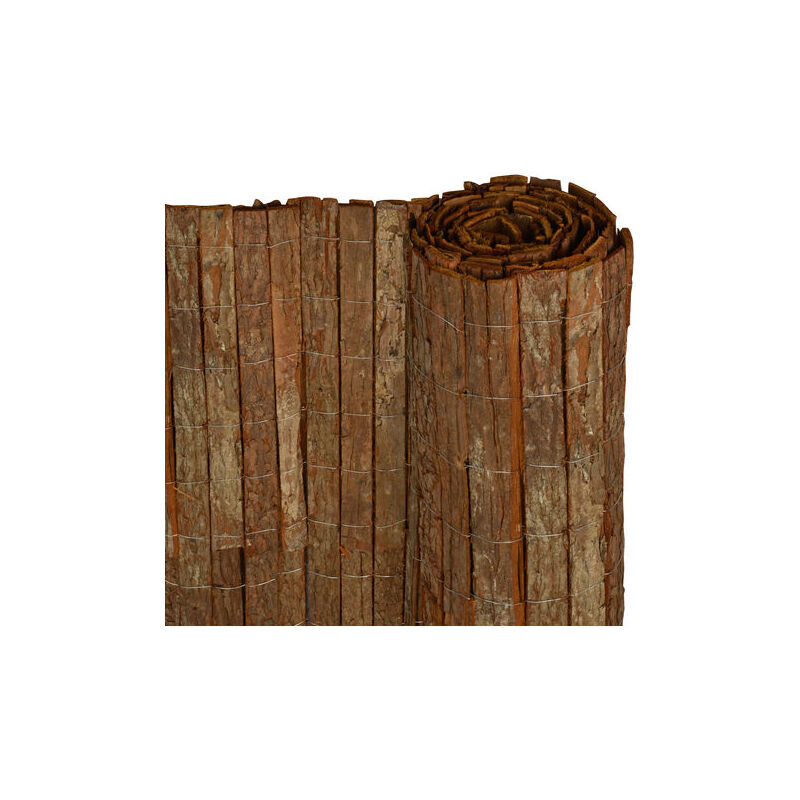 Canisse En Écorce Sol Royal R63 - Brise Vue Naturel 180x300cm | Protection Jardin, Terrasse, Balcon