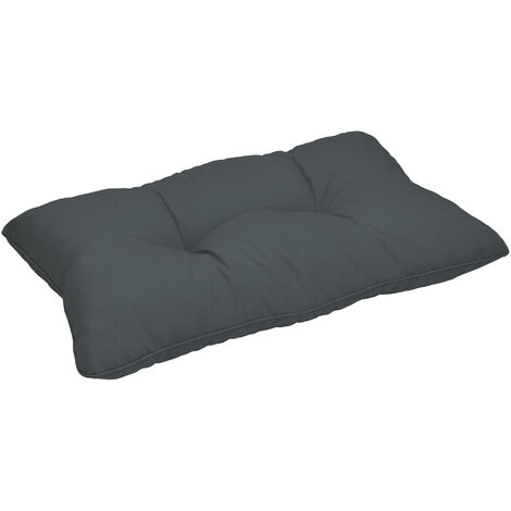 Beautissu – Coussin lounge extérieur imperméable 60x40x12 cm – Housse 100% polyester – Garnissage mousse polyuréthane – Confort optimal pour espaces extérieurs (1/5)