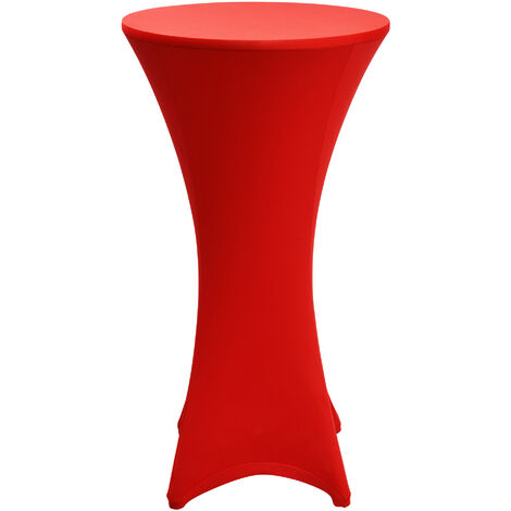 Beautissu Housse de table bistrot Stella
Beautissu Housse de table bistrot Stella Rouge, 80cm (∅) (1/4)