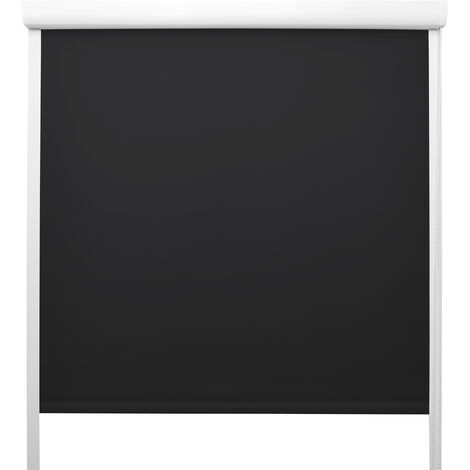 Sol Royal – Store jour nuit droit à cassette thermique 175x120 cm – Revêtement isolant et occultant – Installation sans perçage avec ruban 3M