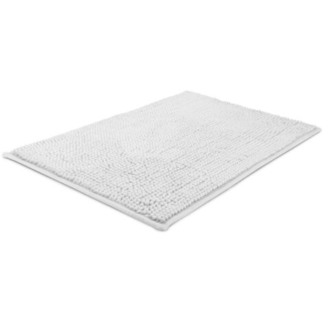 Beautissu – Tapis de bain antidérapant absorbant 120x70cm – Microfibres douces – Épaisseur 15mm – Lavable à 40°C – Label OEKO-TEX