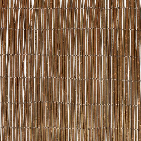 Canisse En Osier Naturel 500x200 Cm - Brise-Vue Balcon Et Jardin - Sol Royal