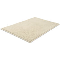 Beautissu – Tapis de bain antidérapant 120x70cm en microfibres – Absorbant et lavable à 40°C – Confort optimal après la douche