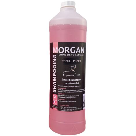 Shampoing Repul'Puces Morgan : 1L
