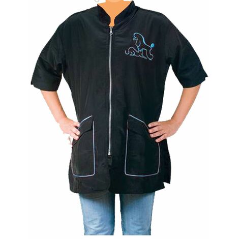 Blouse Letizia avec manches Bleue Taille : XL