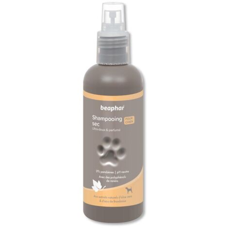 Spray shampooing sec Premium Beaphar : 200 ml
