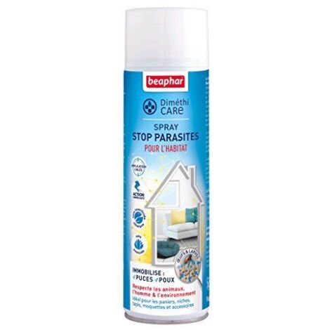 Spray Habitat Diméthicare Stop Parasites : 400 ml (1/3)