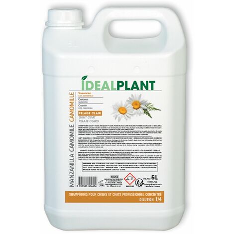 Shampooing IdealPlant doux à la camomille : 5 litres