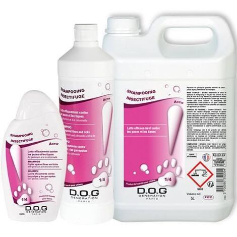Shampooing insectifuge Dog Generation : 5 litres (1/5)