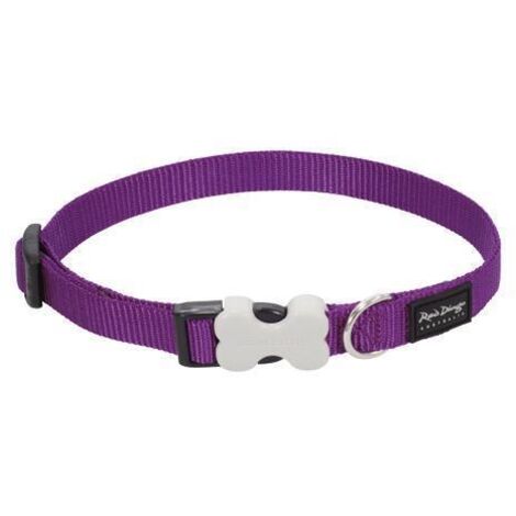 Collier chien réglable Red Dingo Basic violet Taille : T1