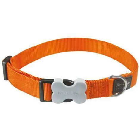 Collier chien réglable Red Dingo Basic orange Taille : T1