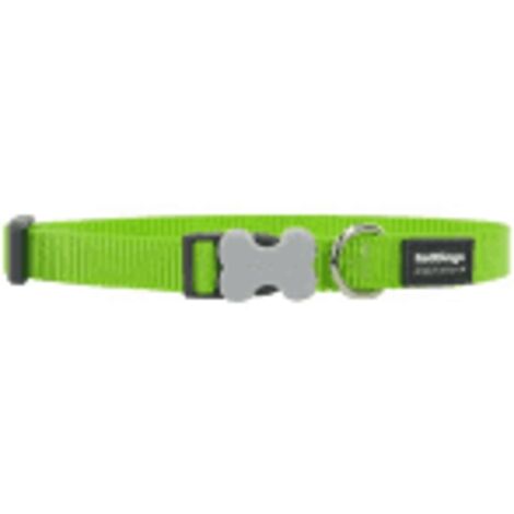 Collier chien réglable Red Dingo Basic Vert Taille : T3